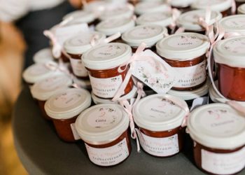 Aufkleber zur Hochzeit: für Gastgeschenke, Briefumschläge und mehr