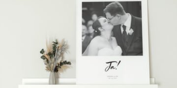 Eure schönsten Hochzeitsmomente als Wandbild