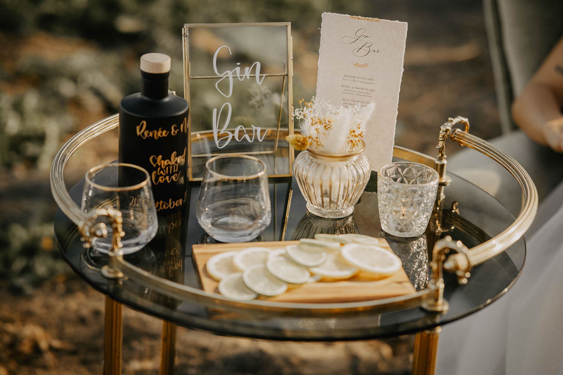 DIY Gin für eure GinBar bei der Hochzeit