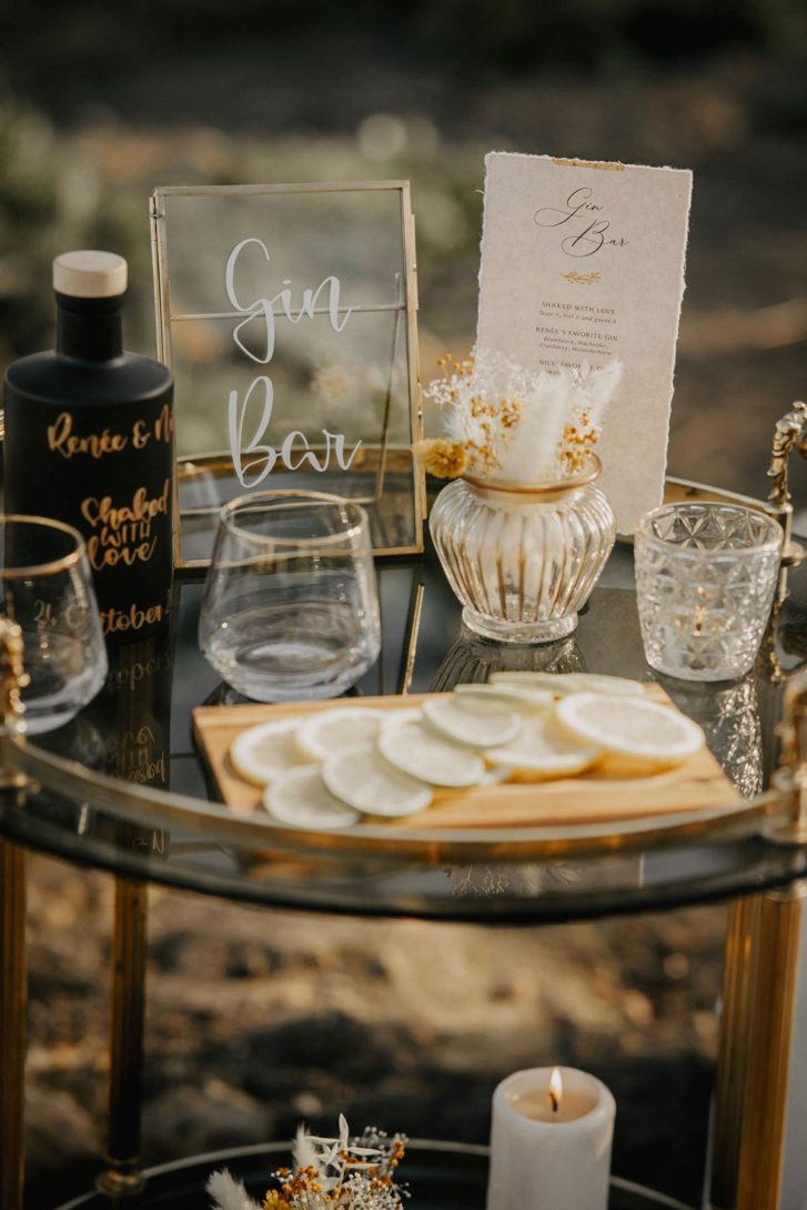 DIY Gin für eure GinBar bei der Hochzeit