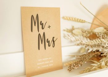 Erfahrungsbericht Pretty Orange: Karten zur Hochzeit