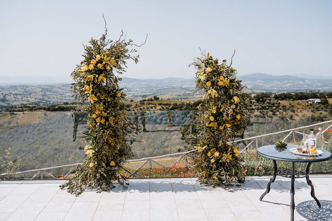Hochzeit mit Zitronen und Oliven: Ideen für Deko &amp; mehr