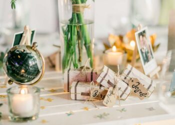 Hochzeit im Travel-Look