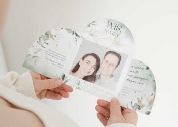 Besondere Formate für eure Hochzeitseinladung