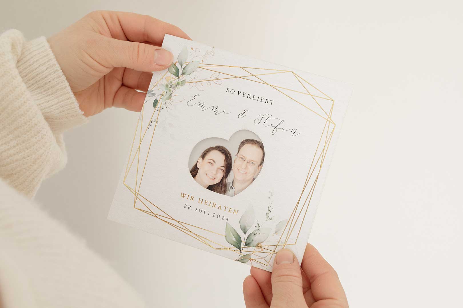 sendmoments Hochzeitseinladung Traumbouquet