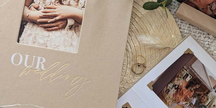 Goldbuch Alben und Gästebücher: Erinnerungen an die Hochzeit
