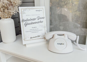 Euer persönliches Audio-Gästebuch boxyfon