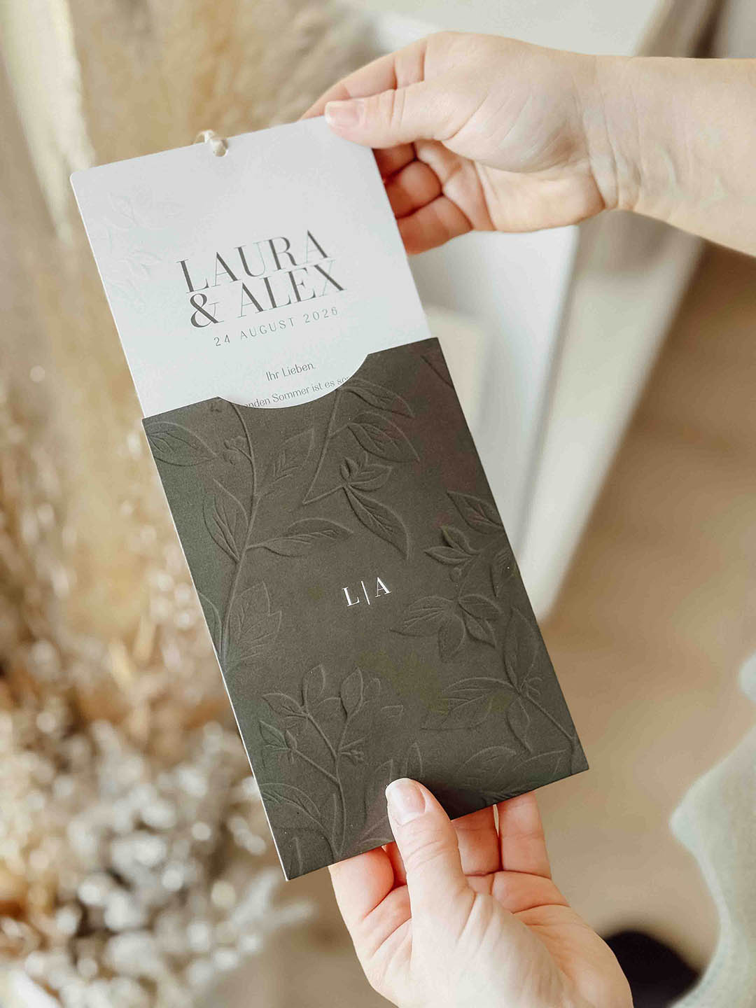 Kartenliebe Einsteckkarte